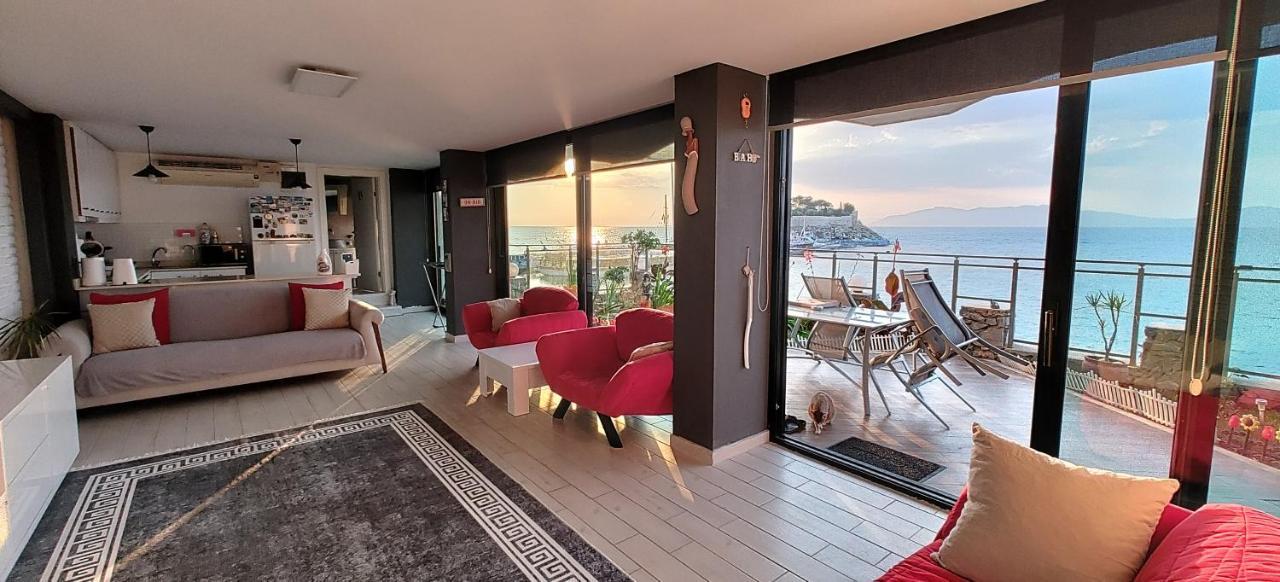Waterfront Glass Flat Kusadası Exterior foto